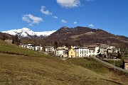 Alla Madonna delle Cime sul Corno Zuccone (1458 m) ad anello da Reggetto di Vedeseta in Val Taleggio il 13 gennaio 2018- FOTOGALLERY